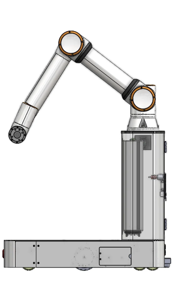 Rovi MM mobile manipulator, side view