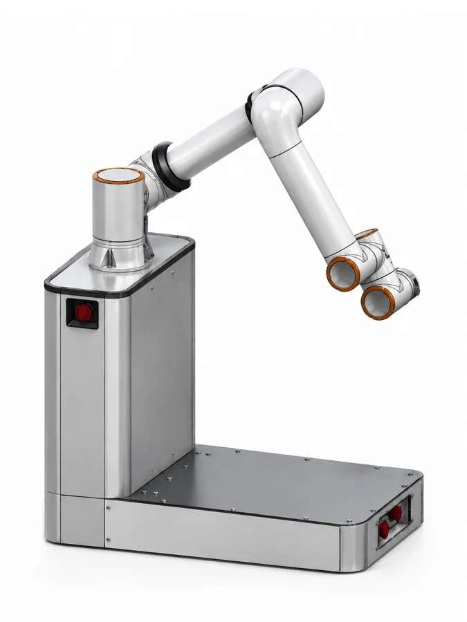 Rovi MM mobile manipulator, three-quarter view